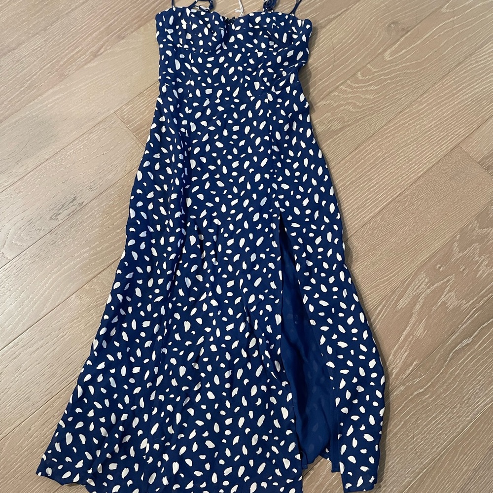 Reformation Juliette dress moray 2